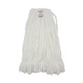 Boardwalk 1.25 in Looped-End Wet Mop, White, Cotton/Synthetic, PK12, BWK8003 BWK8003